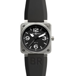 Bell & Ross Automatic 46mm Mens Watch Replica BR 01-92 STEEL